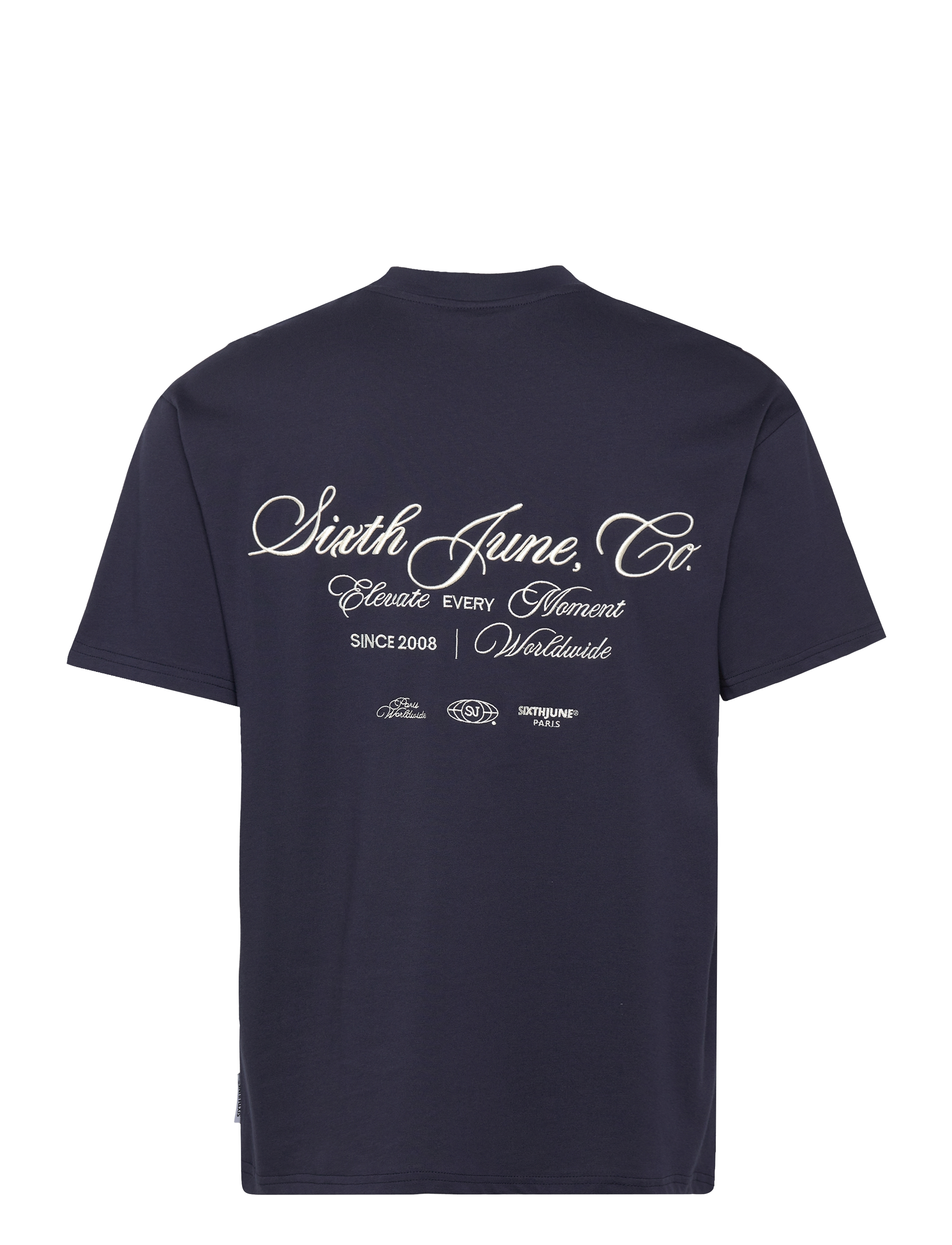 SIXTH JUNE - ELEVATE EMBROIDERED SS TSHIRT - die niedrigsten preise - navy - 2