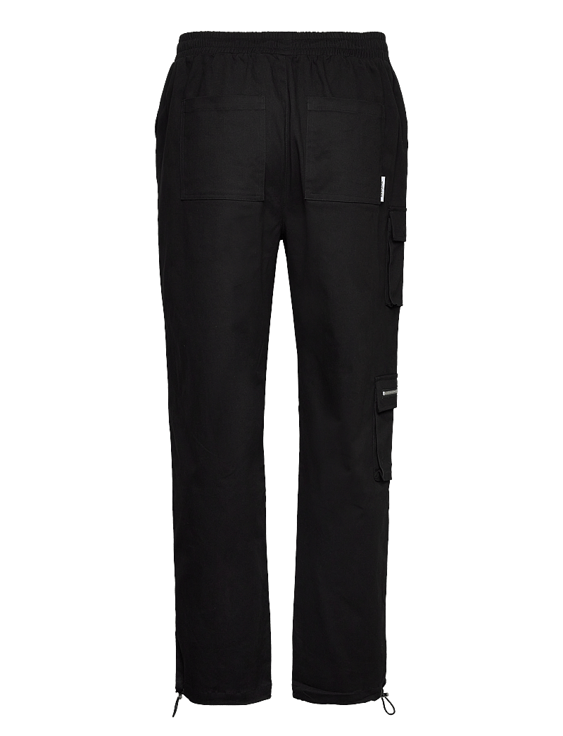 SIXTH JUNE - ESSENTIAL CARGO ZIP UP DETAILS - cargohose - black - 2