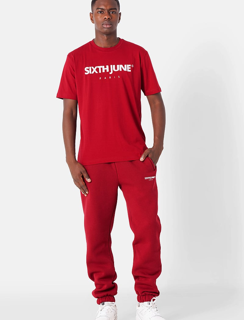 SIXTH JUNE - ESSENTIEL SS TSHIRT - kortærmede t-shirts - burg - 3