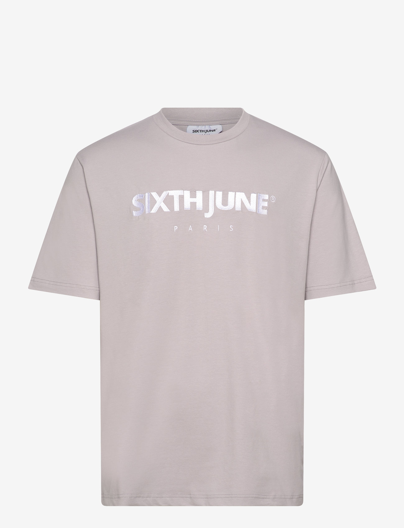 SIXTH JUNE - ESSENTIEL SS TSHIRT - kortärmade t-shirts - grey - 0