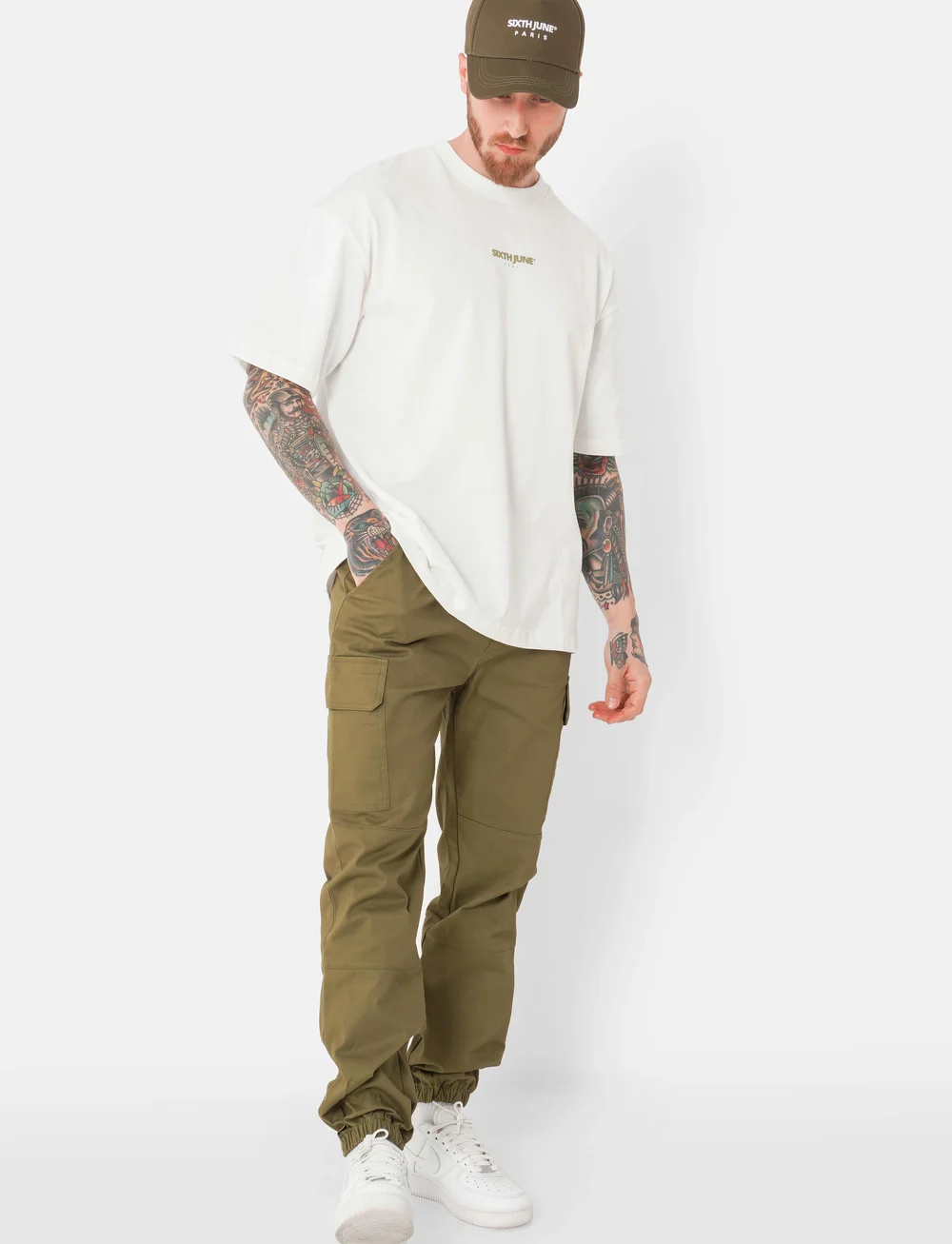 SIXTH JUNE - CARRY OVER PANTS - cargo püksid - kaki - 3