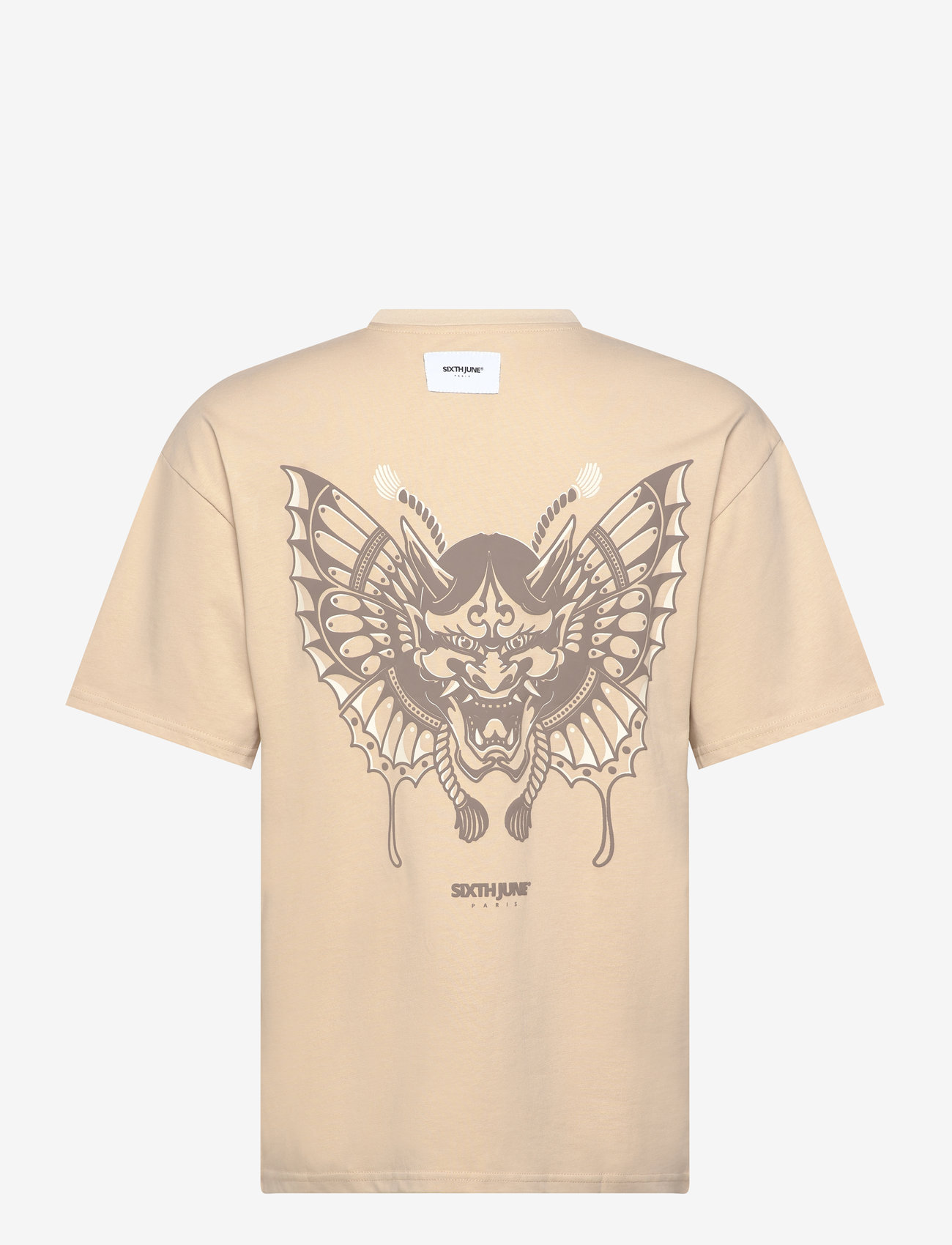 SIXTH JUNE - SAMOURAI PRINTED O/S  SS TSHIR - grei - 1