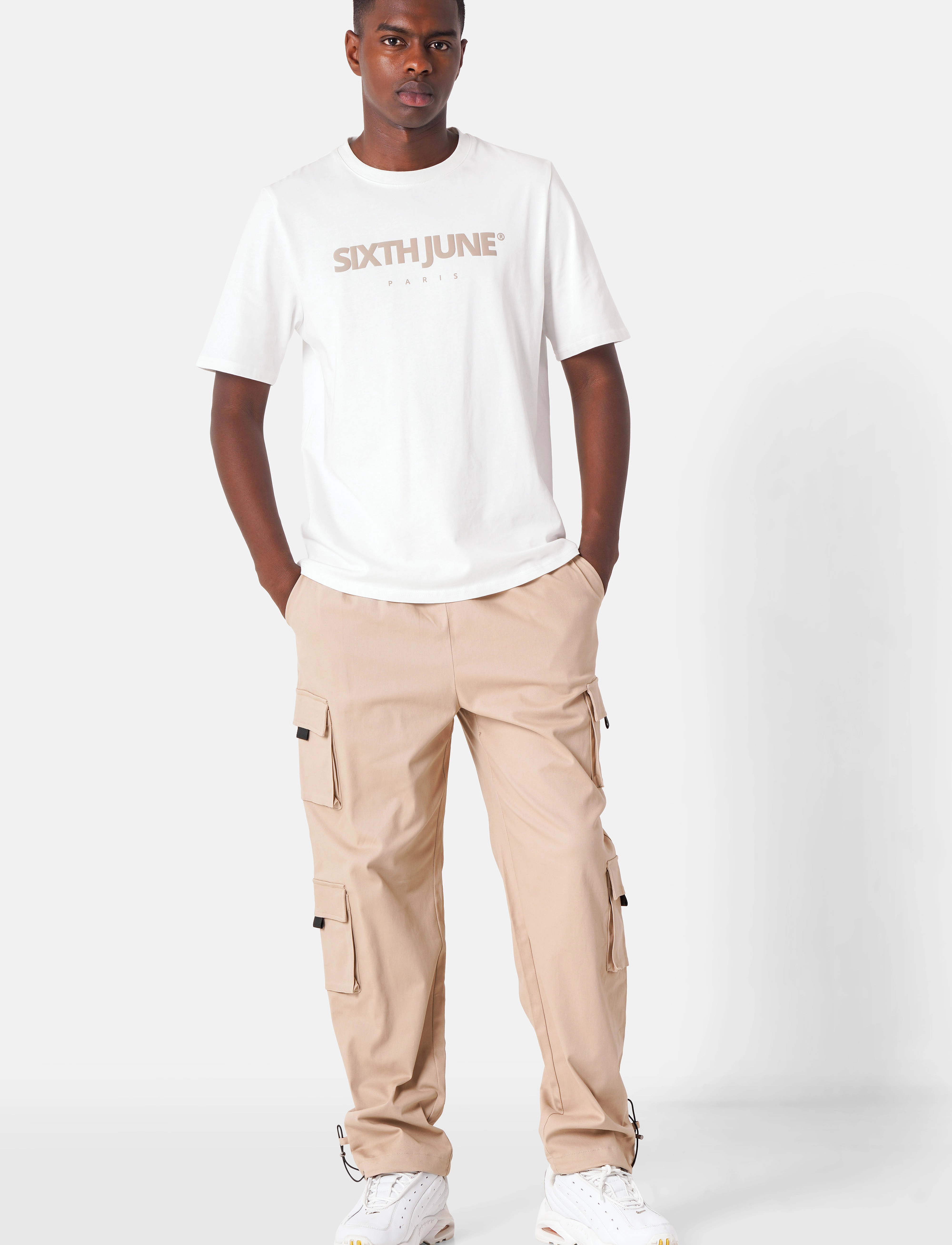 SIXTH JUNE - CARGO PANTS - cargo pants - greige - 3