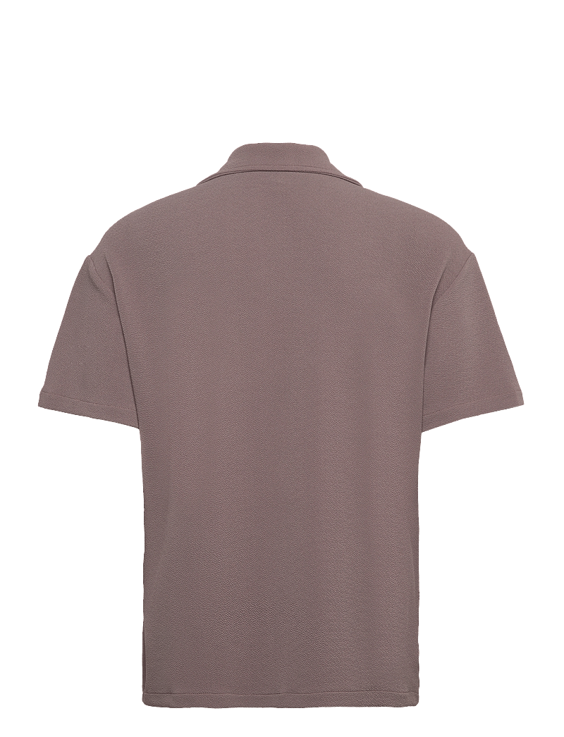 SIXTH JUNE - CREPE FABRIC SS SHIRT - kortärmade skjortor - taup - 2