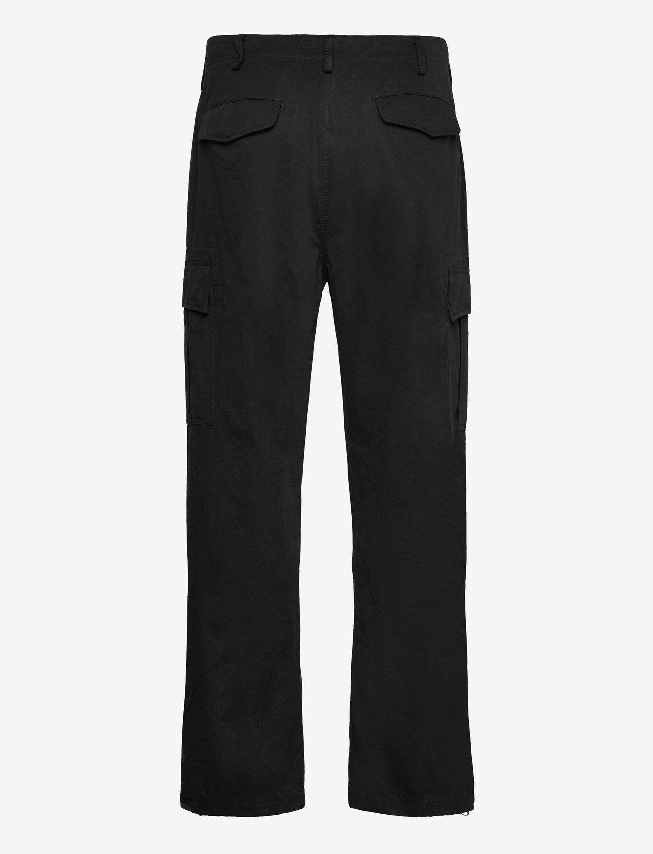 SIXTH JUNE - BIG POCKET CARGO PANTS - efterårstøj - black - 1