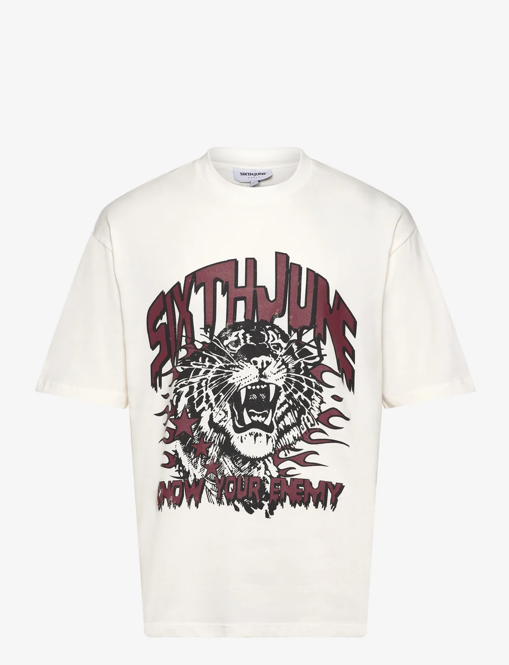 SIXTH JUNE - VINTAGE TIGER PRINT SS TSHIRT - lühikeste varrukatega t-särgid - offw - 1