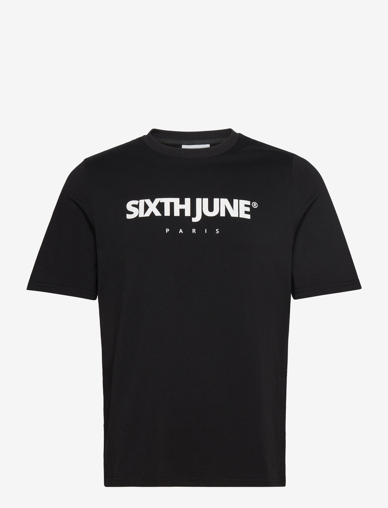 SIXTH JUNE - ESSENTIEL PUFF PRINT SS TSHIRT - kurzärmelig - blac - 1
