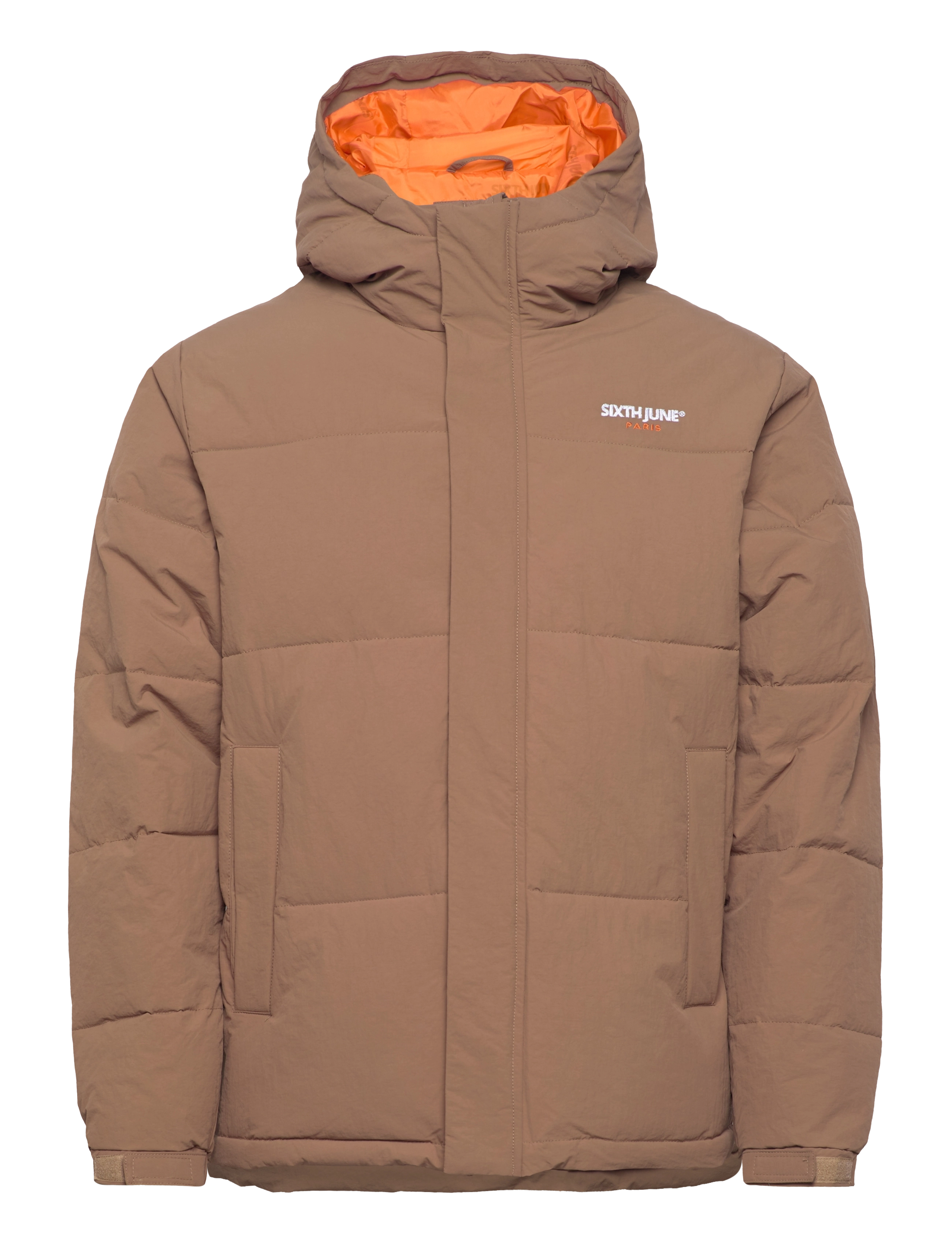 SIXTH JUNE Essentiel Bestickt Downjkt Beige - S - Herren