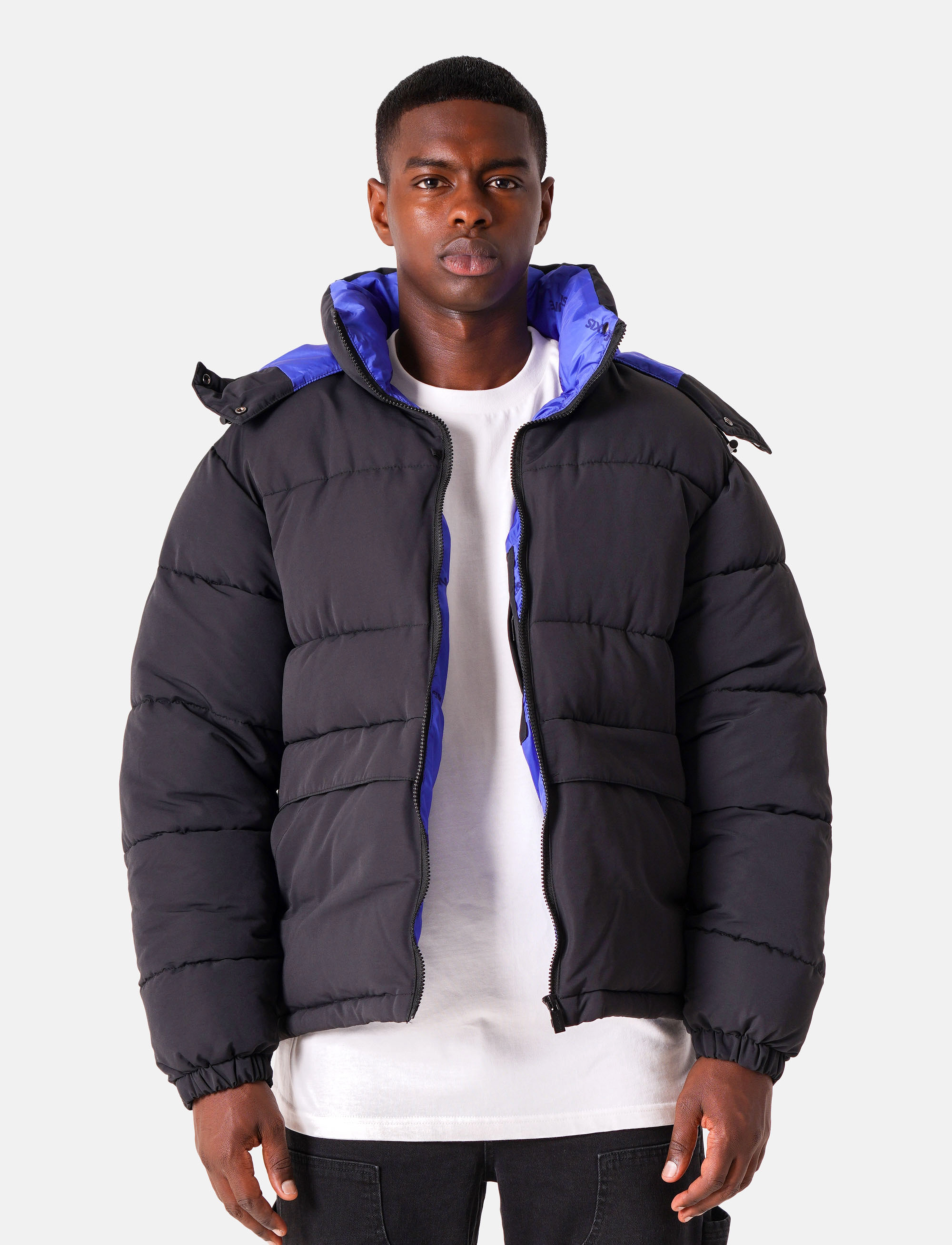 SIXTH JUNE - ESSENTIEL PUFF PRINTED DOWNJKT - vinterjakker - black - 3
