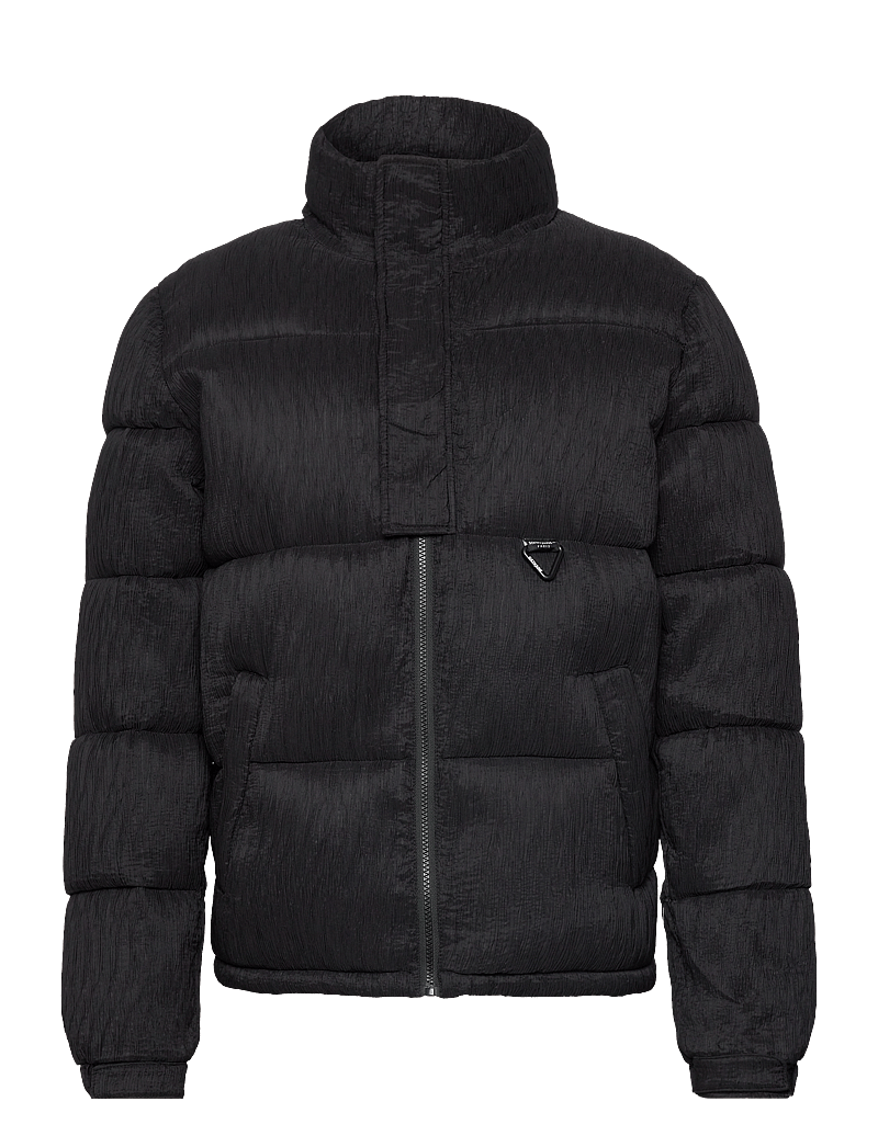 SIXTH JUNE - TEXTURED DOWNJACKET - vinterjakker - black - 1