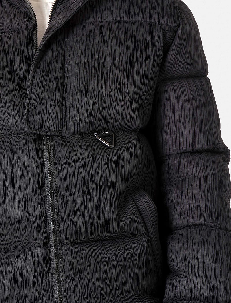 SIXTH JUNE - TEXTURED DOWNJACKET - vinterjakker - black - 4