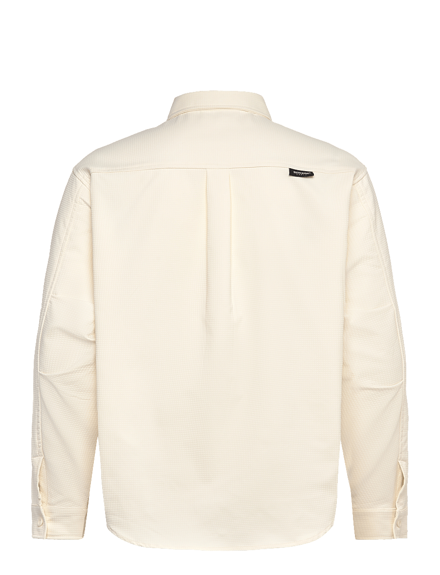 SIXTH JUNE - TEXTURED SQUARE UTILITY SHIRT - urlaubsfavoriten - off white - 2