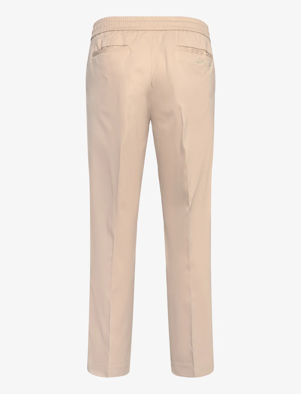 SIXTH JUNE - EMBROIDERED TAILORED PANTS - vabaaja püksid - beige - 2