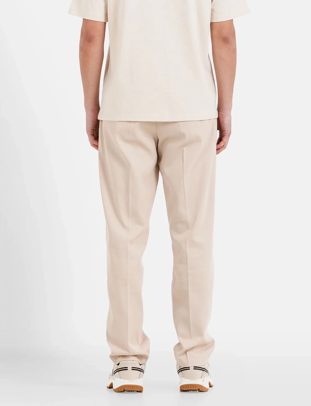 SIXTH JUNE - EMBROIDERED TAILORED PANTS - vabaaja püksid - beige - 4