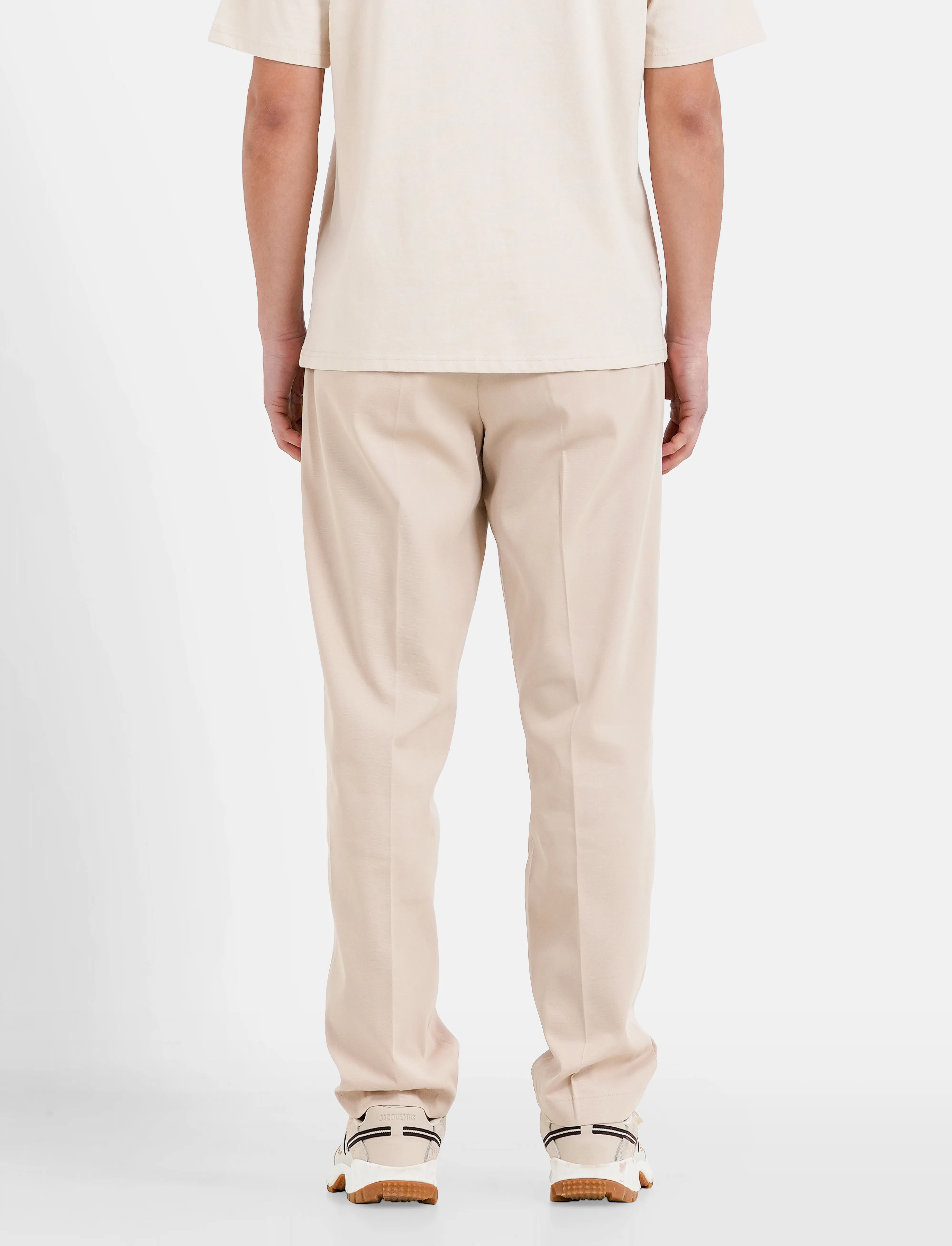 SIXTH JUNE - EMBROIDERED TAILORED PANTS - beige - 4
