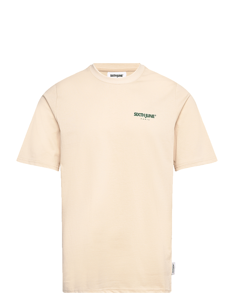 SIXTH JUNE - BANDANA BACKPRINT SS TSHIRT - kurzärmelig - beige - 1
