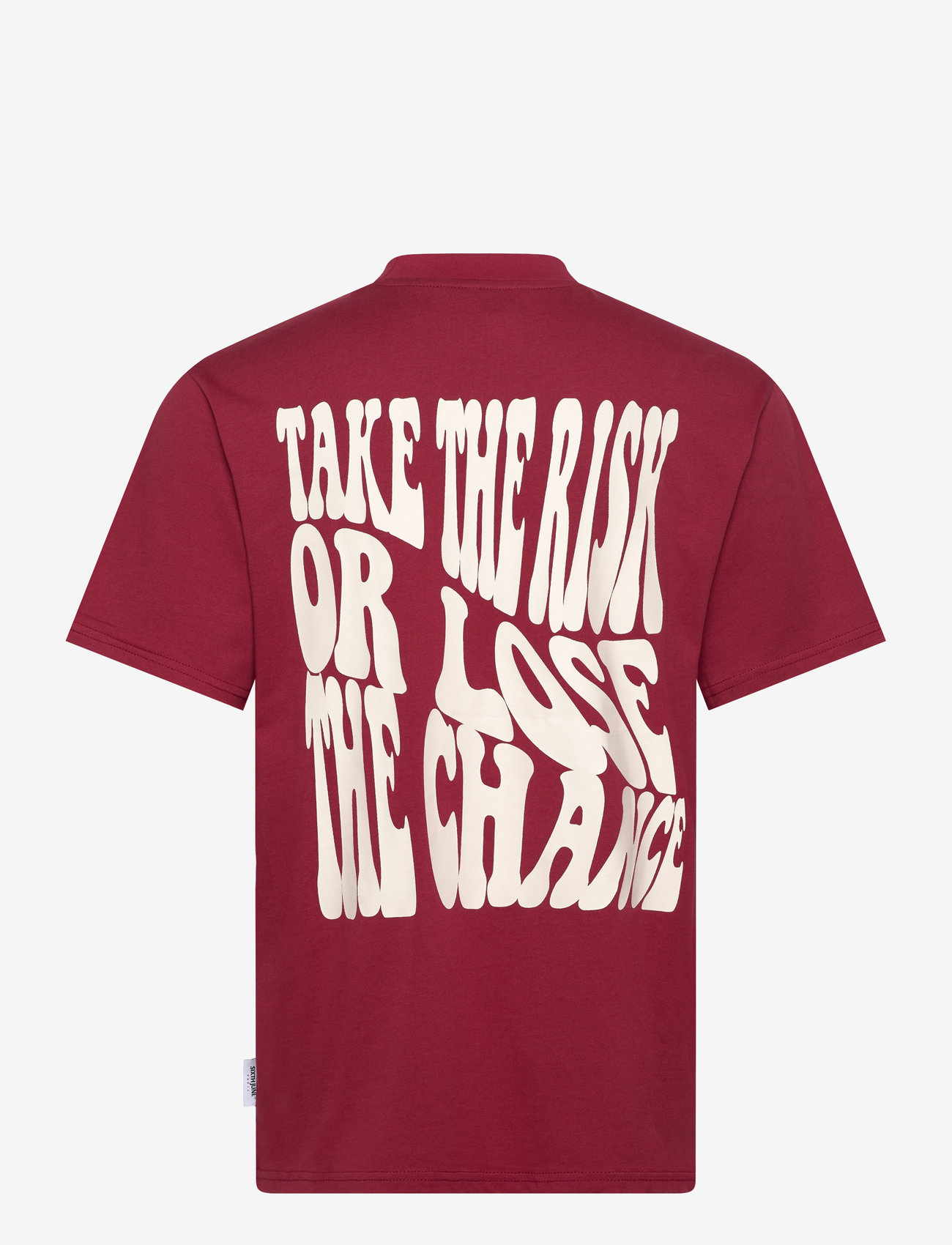 SIXTH JUNE - TAKE THE RISK BACK PRINTED TEE - herbstliche kleidung - burg - 1