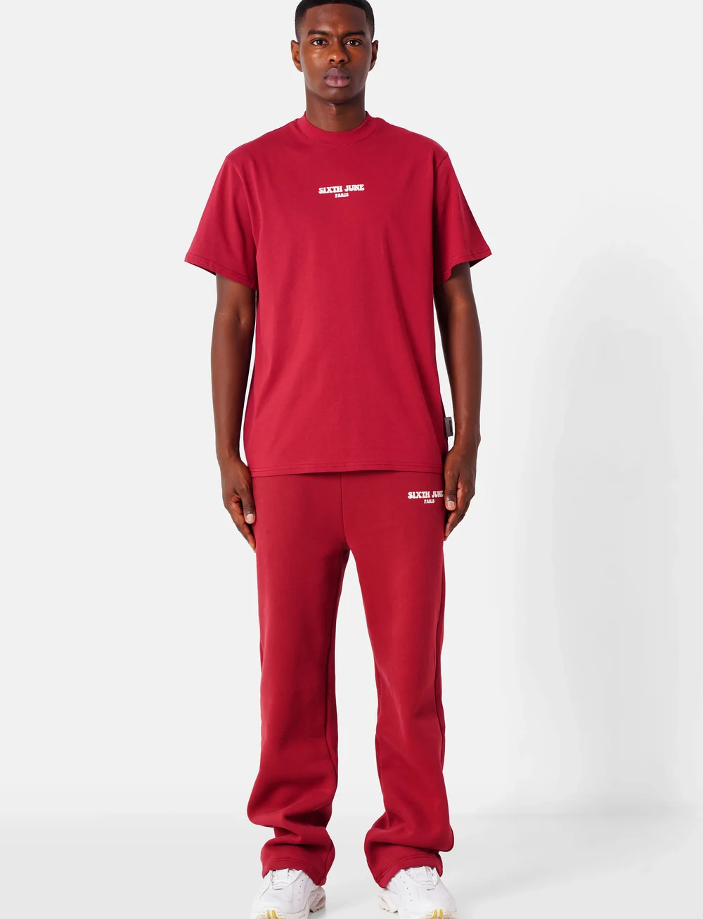 SIXTH JUNE - TAKE THE RISK BACK PRINTED TEE - kortärmade t-shirts - burg - 3