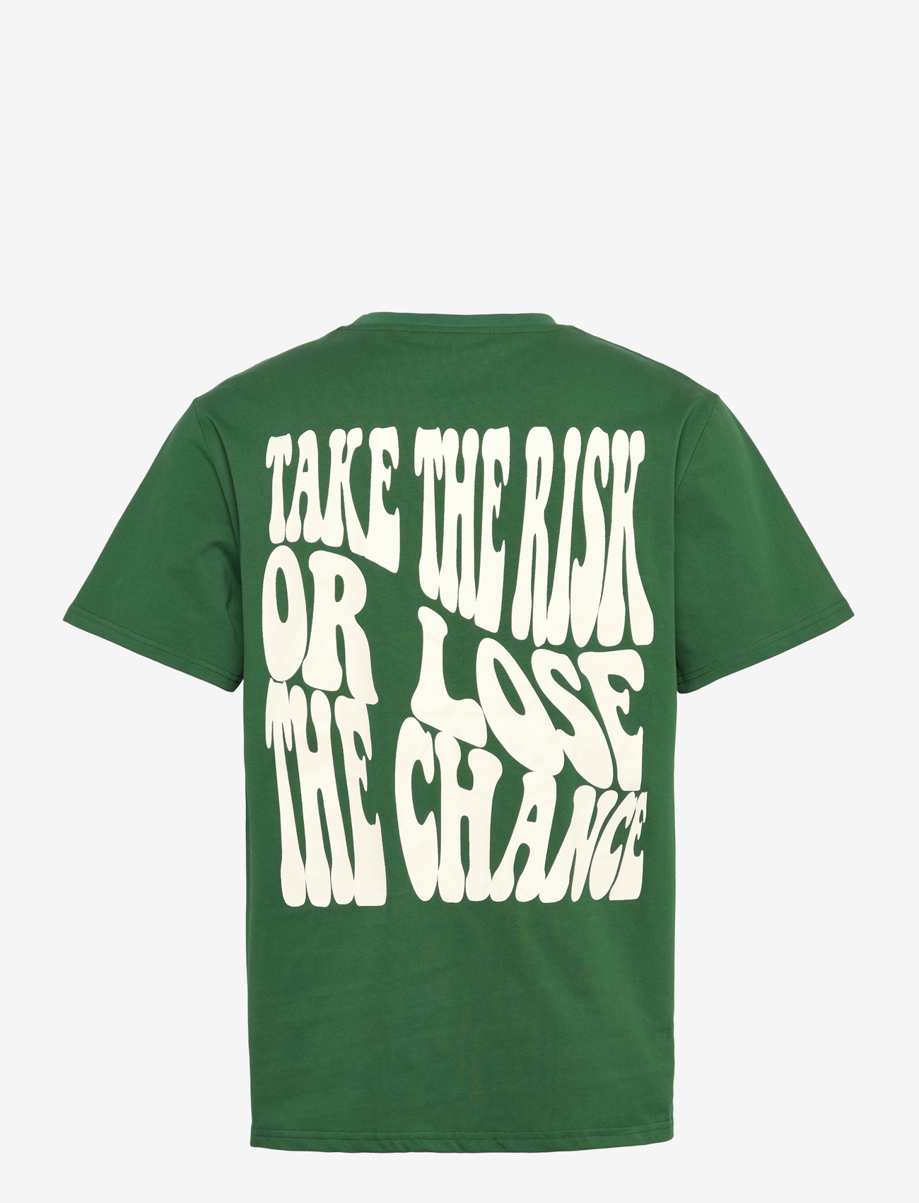 SIXTH JUNE - TAKE THE RISK BACK PRINTED TEE - kurzärmelig - green - 5