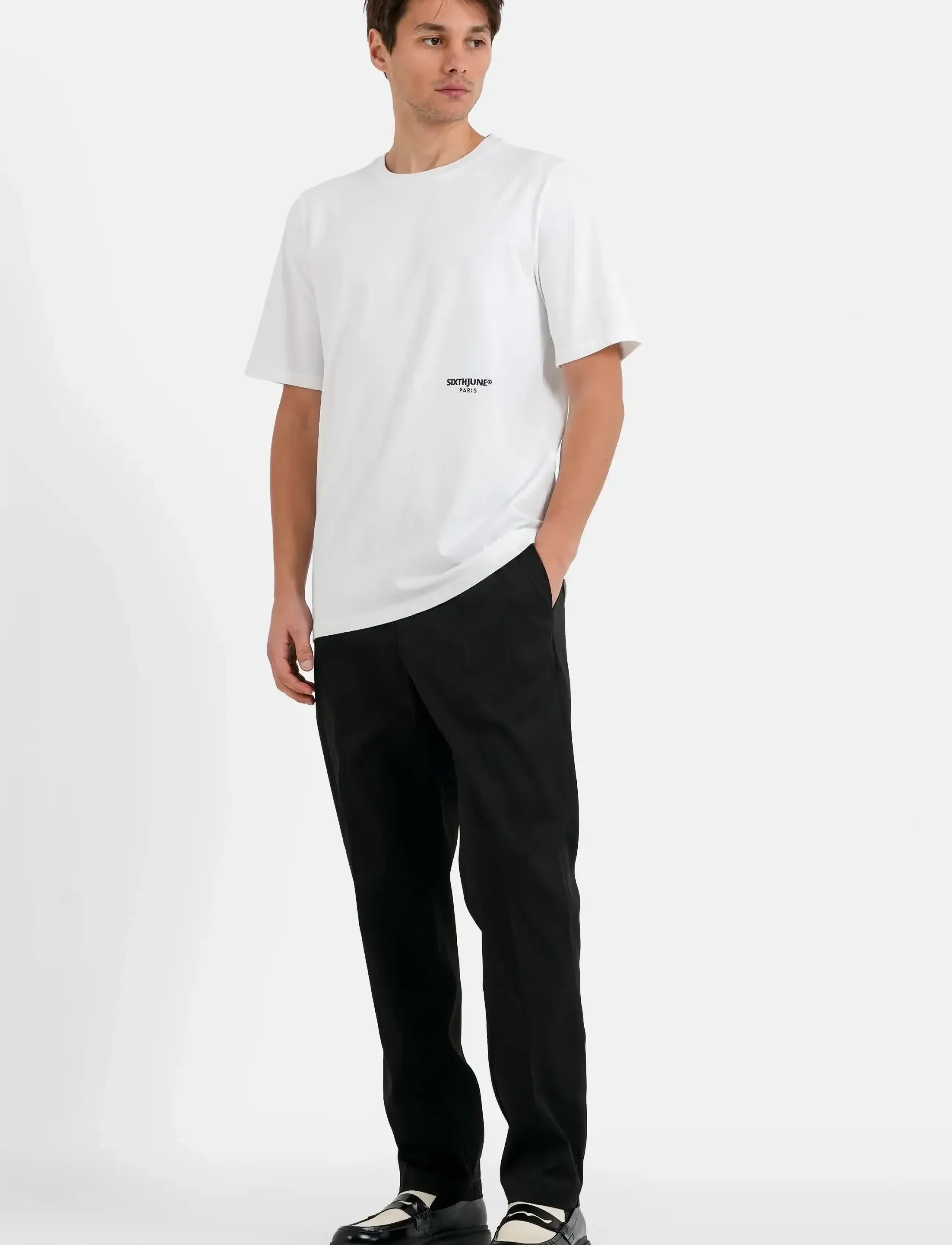 SIXTH JUNE - LA VIE EN ROSE EMBRO SS TSHIRT - white - 3