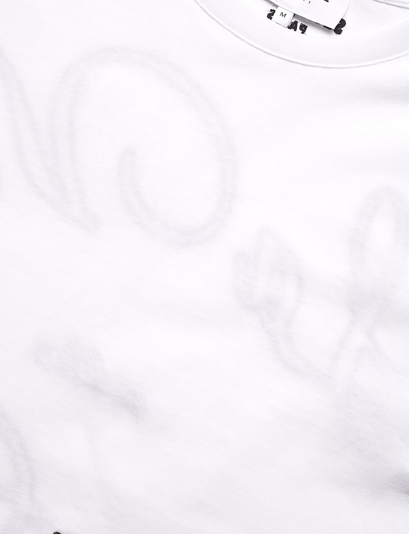 SIXTH JUNE - LA VIE EN ROSE EMBRO SS TSHIRT - kurzärmelig - white - 5