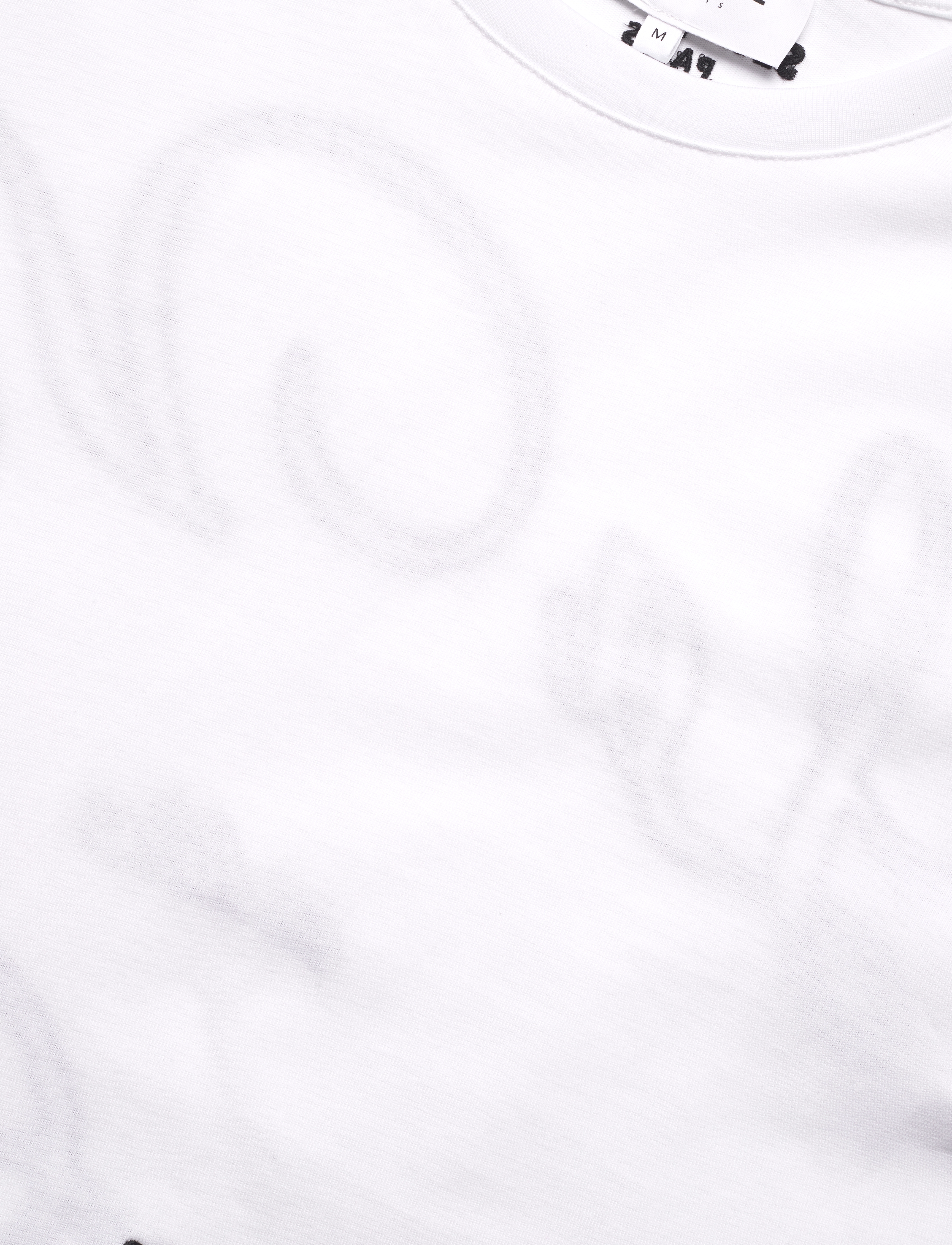 SIXTH JUNE - LA VIE EN ROSE EMBRO SS TSHIRT - white - 5