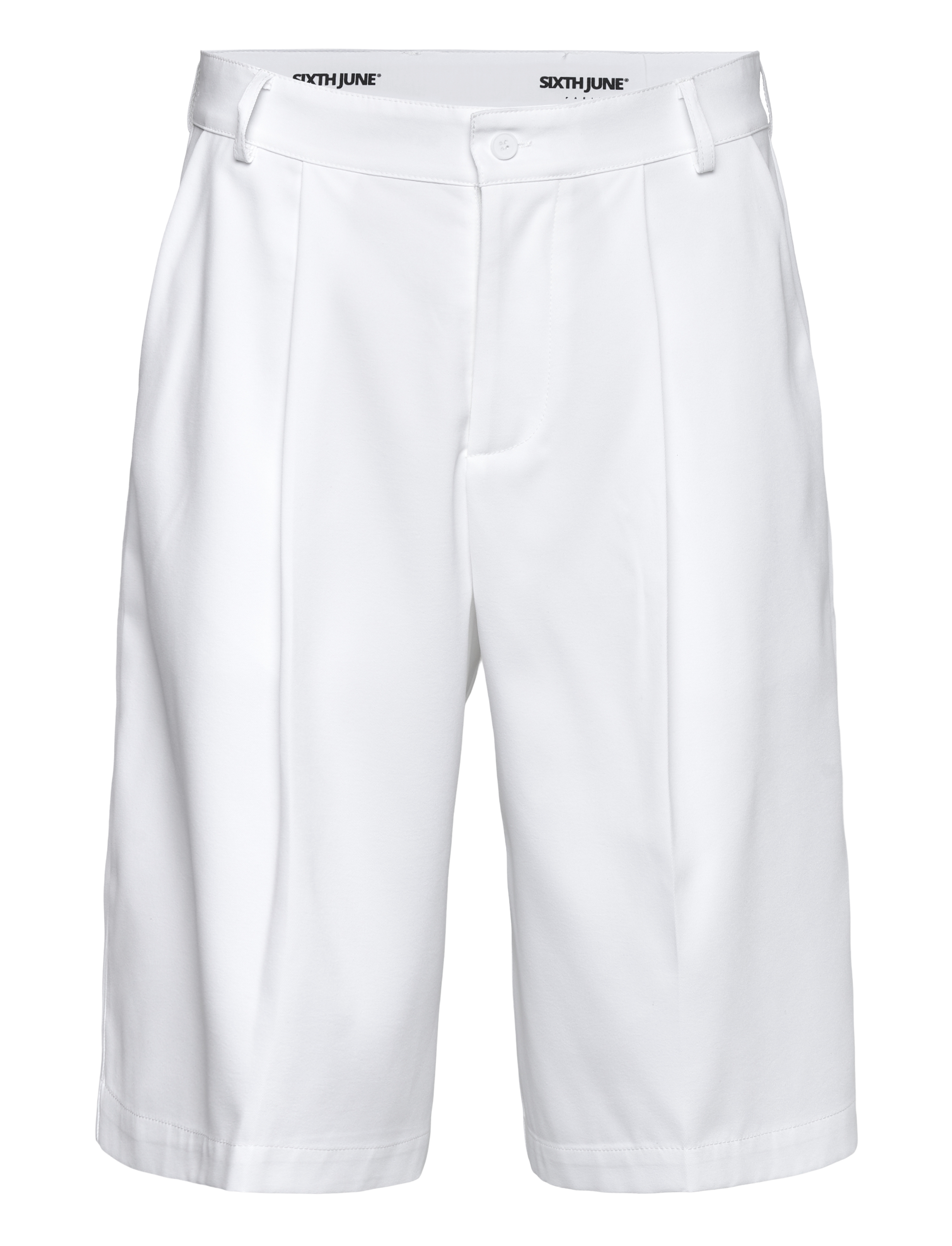 SIXTH JUNE Loose Fit Tailored Shorts Weiß - XXL 66 Cm - Herren