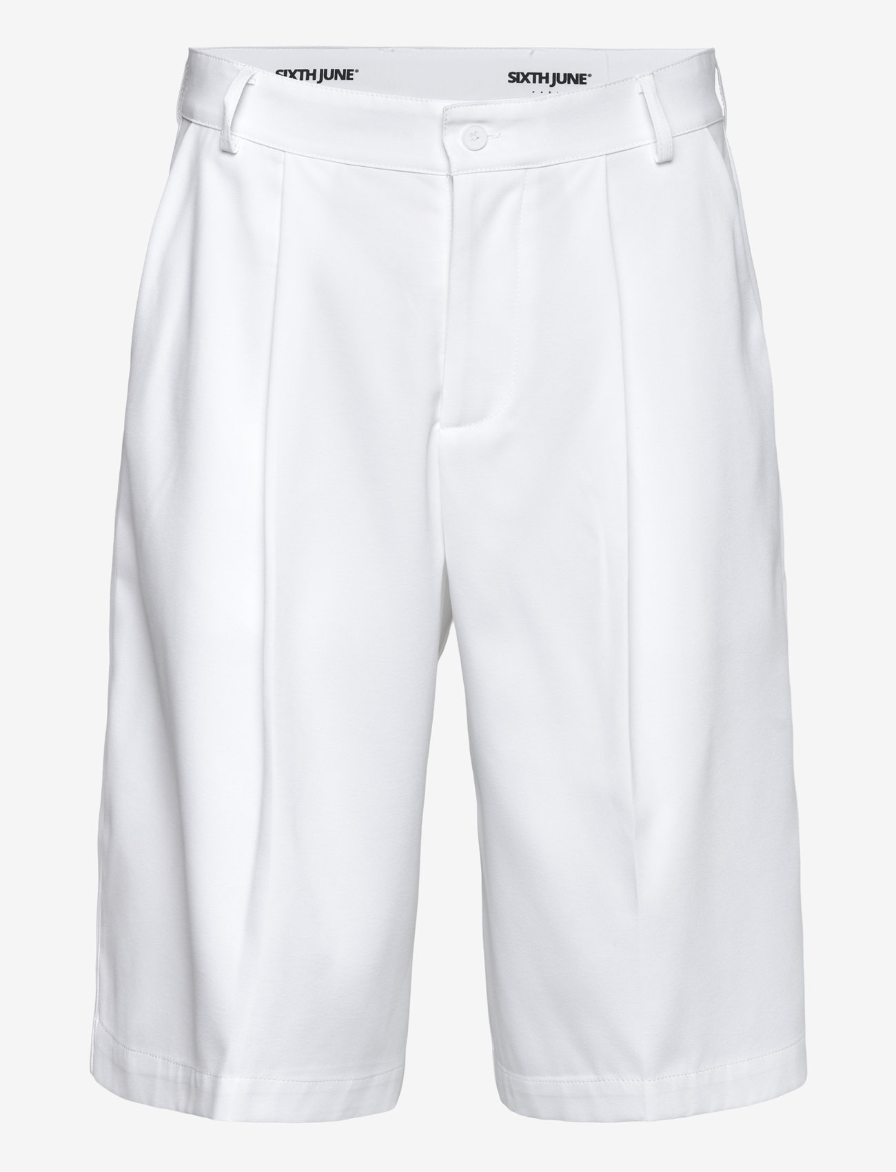 SIXTH JUNE - LOOSE FIT TAILORED SHORTS - casual shorts - white - 1