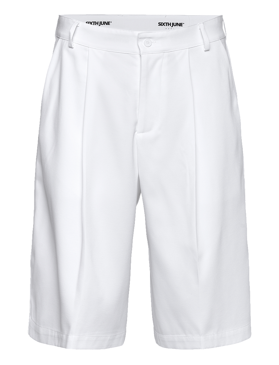 SIXTH JUNE - LOOSE FIT TAILORED SHORTS - casual shorts - white - 1