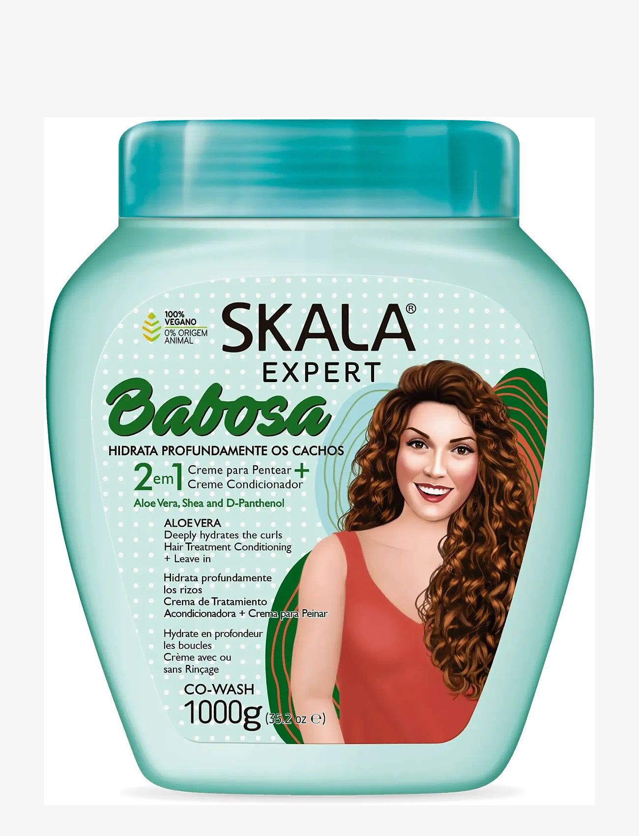 Skala - Babosa Aloe Vera Treatment 2-in-1 - hårkure - turquoise - 0