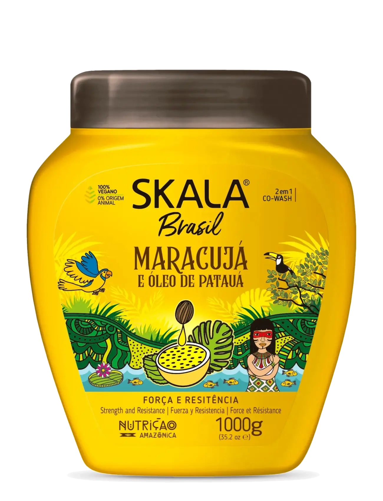 Skala Maracuja e Oleo Pataua Treatment 2-in-1 - Hårprodukter - YELLOW / yellow