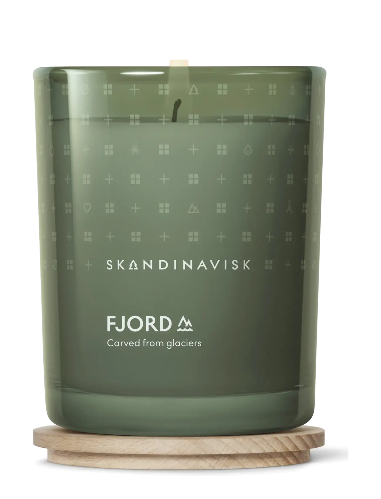 Skandinavisk FJORD Scented Candle 200g - Skandinavisk - FJORD GREEN / clear