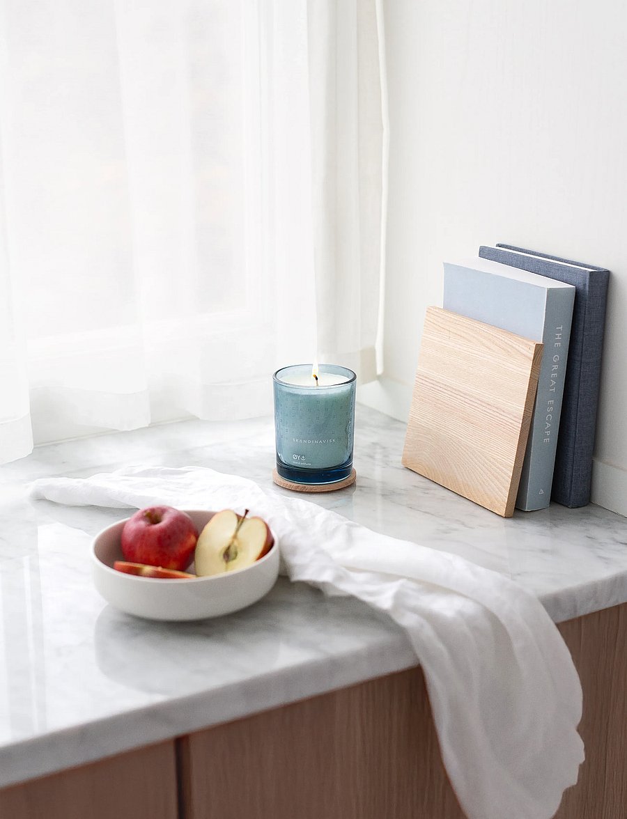 Skandinavisk - ØY Scented Candle 200g - above 500kr - powder blue - 0