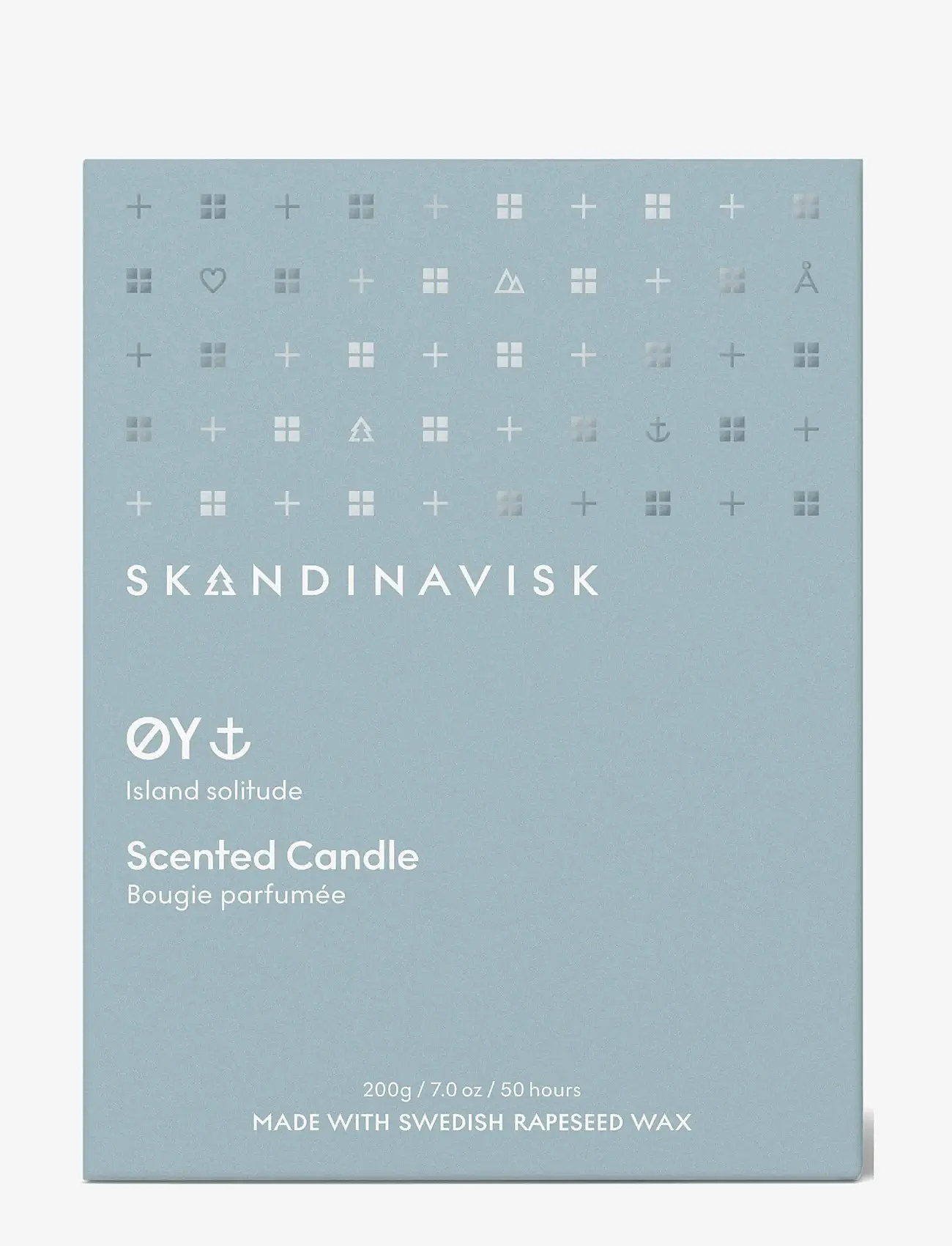 Skandinavisk - ØY Scented Candle 200g - mellan 200-500 kr - powder blue - 3