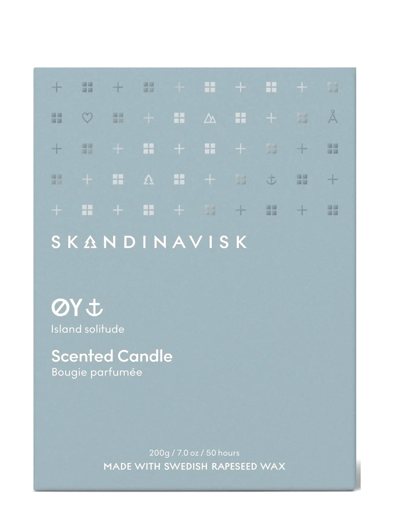 Skandinavisk - ØY Scented Candle 200g - mellem 200-500 kr - powder blue - 3