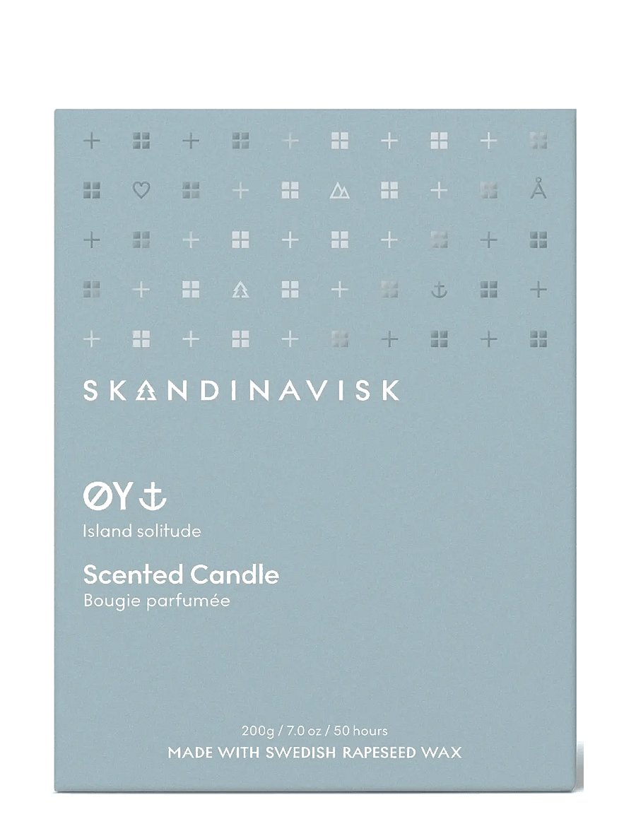 Skandinavisk - ØY Scented Candle 200g - above 500kr - powder blue - 3