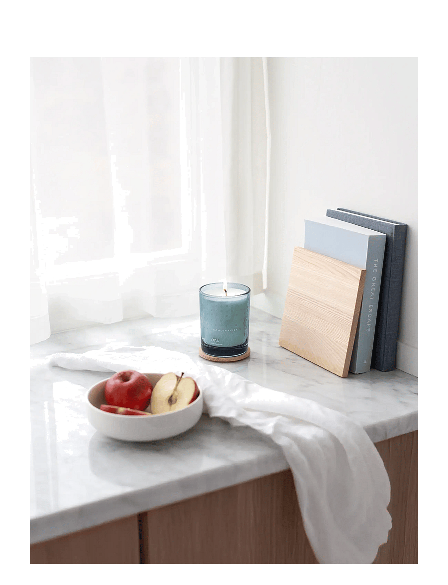 Skandinavisk - ØY Scented Candle 200g - above 500kr - powder blue - 4