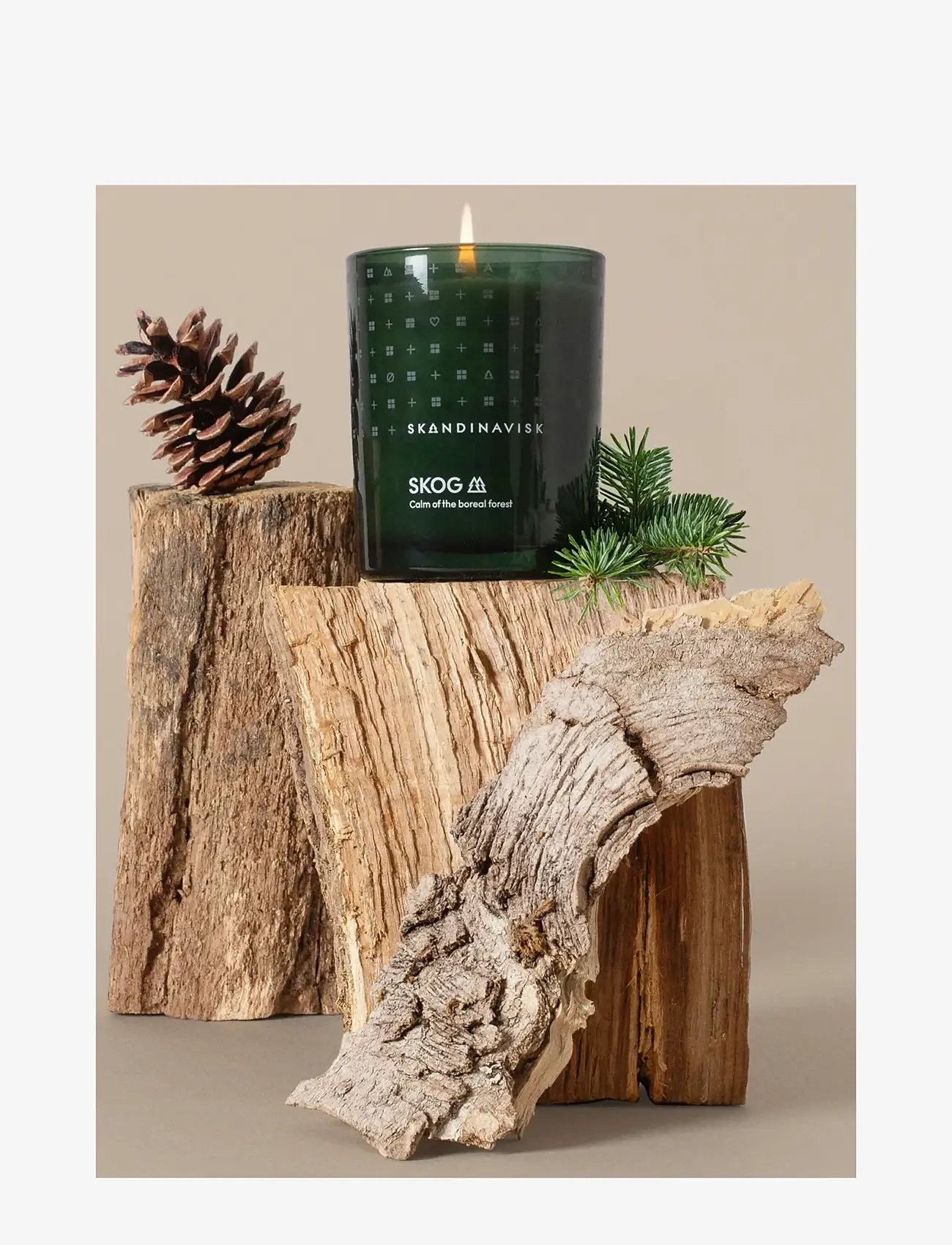 Skandinavisk - SKOG Scented Candle 200g - above 500kr - forest green - 4