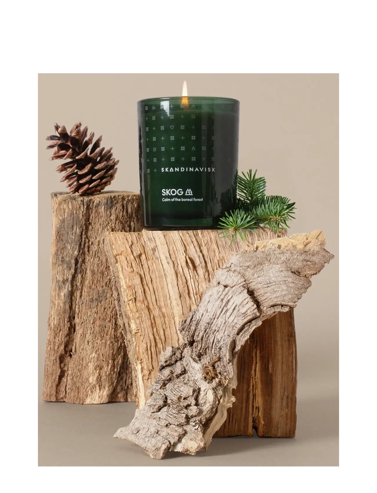 Skandinavisk - SKOG Scented Candle 200g - mellem 200-500 kr - forest green - 4