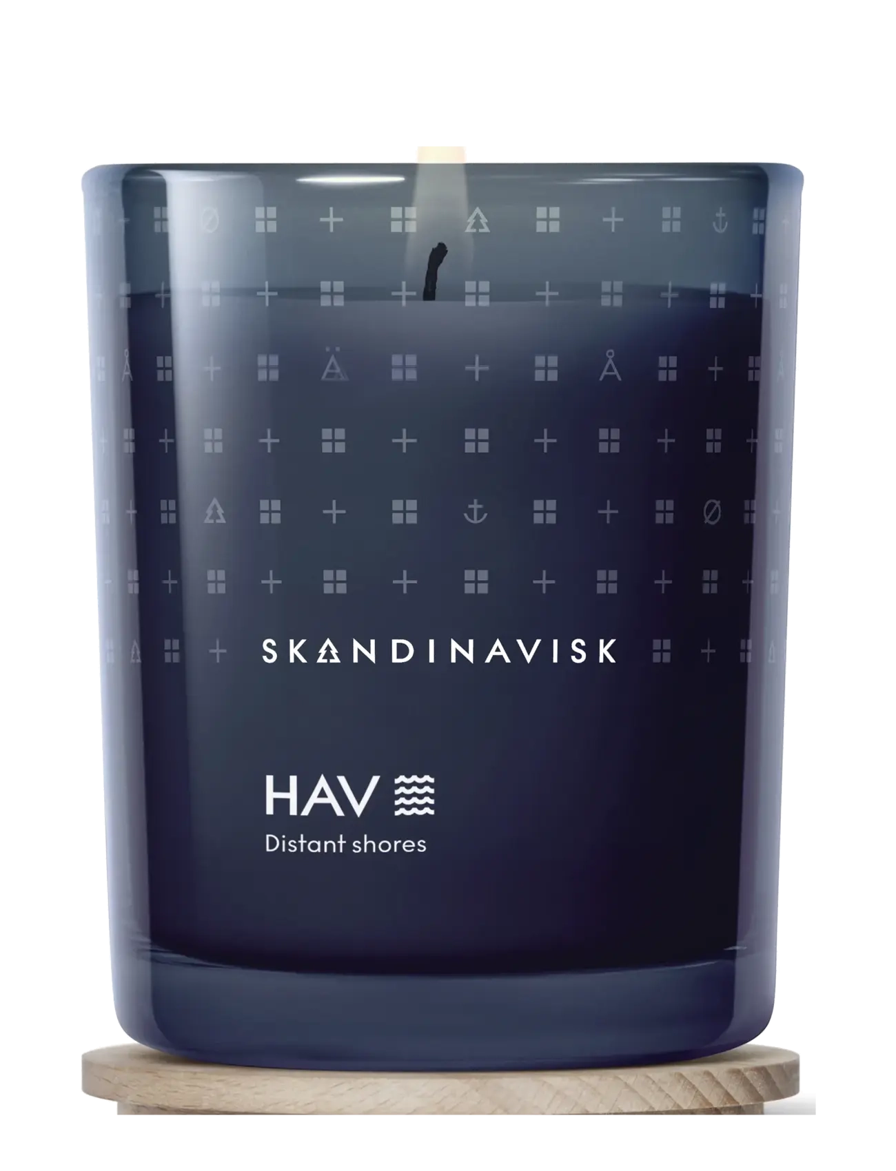 Skandinavisk Hav Scented Candle 200G, Scented Candles, Blå, Str: 200 g