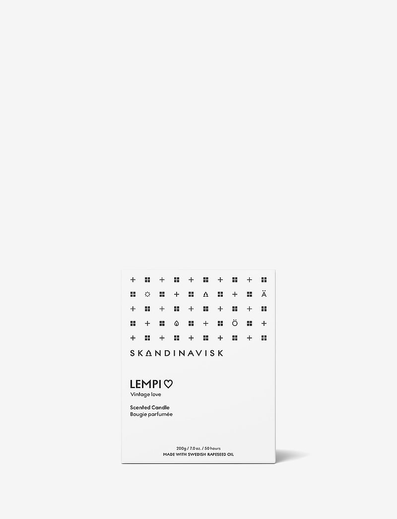 Skandinavisk - LEMPI Scented Candle 200g - above 500kr - white - 4