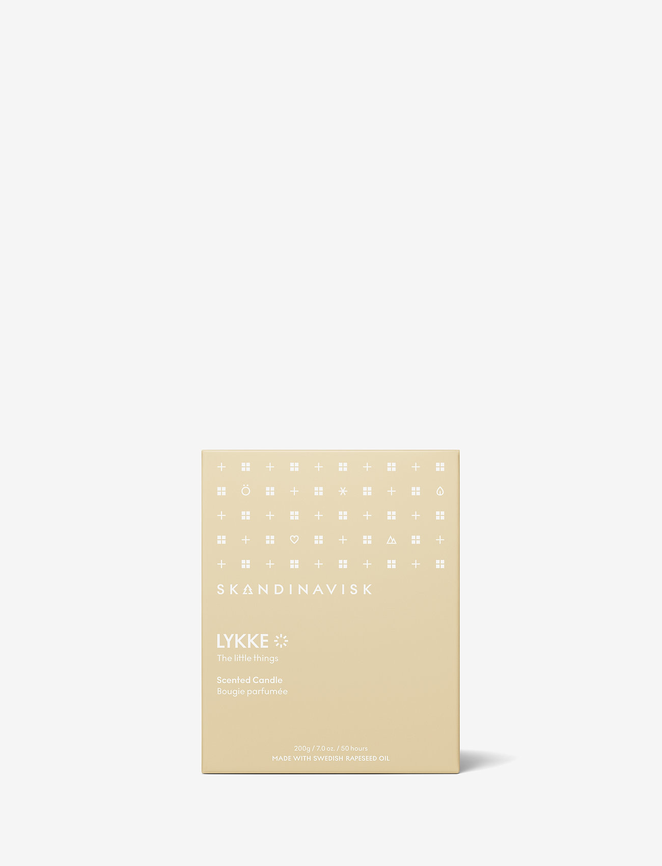 Skandinavisk - LYKKE Scented Candle 200g - mellan 200-500 kr - powder yellow - 4