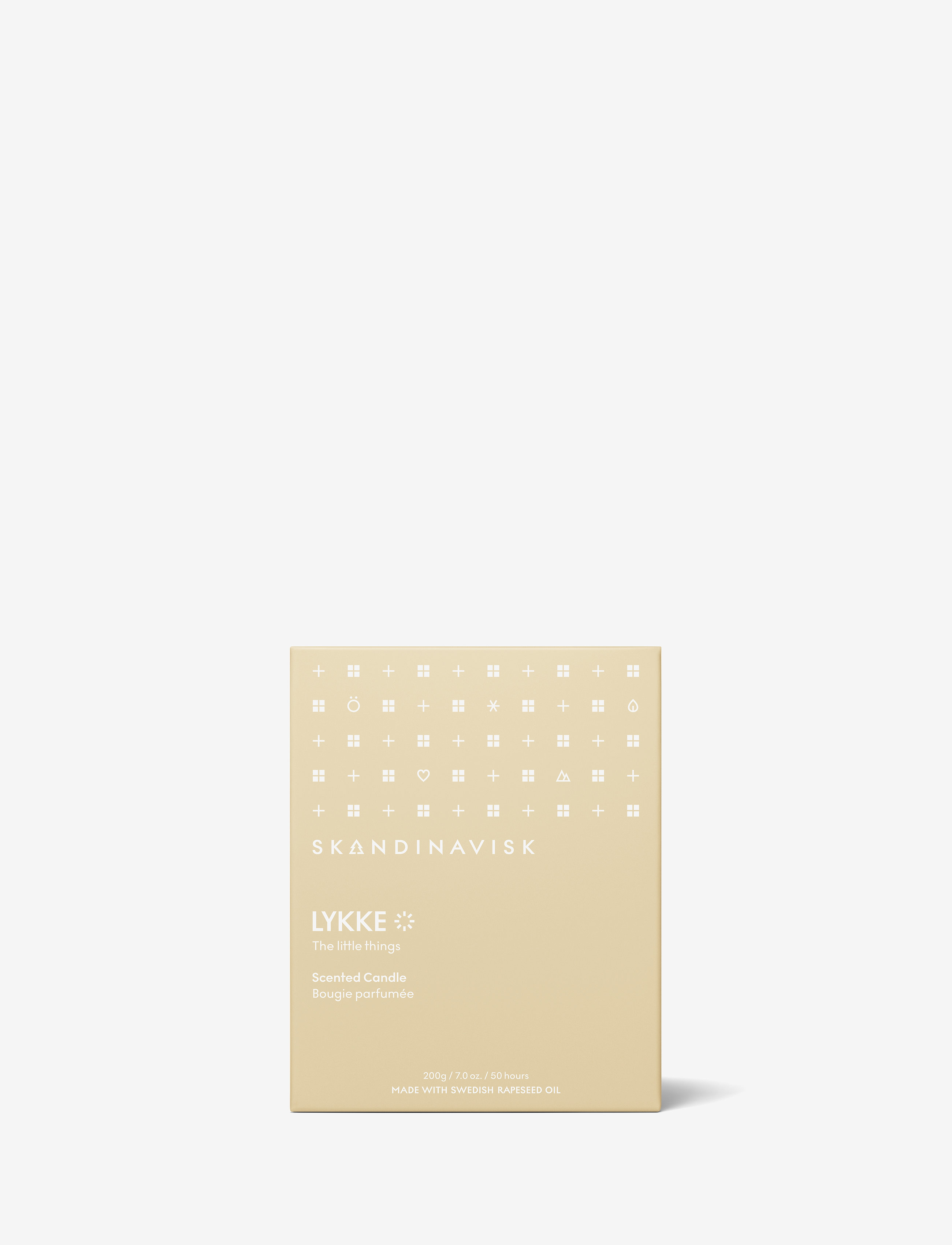 Skandinavisk - LYKKE Scented Candle 200g - mellan 200-500 kr - powder yellow - 4