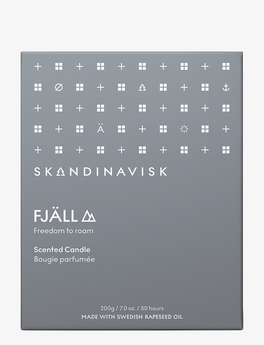 Skandinavisk - FJÄLL Scented Candle 200g - above 500kr - dark grey - 4