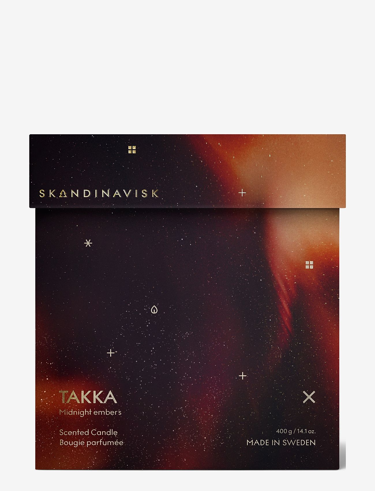 Skandinavisk - TAKKA Seasonal Scented Candle 400g - above 500kr - burnt organe - 4
