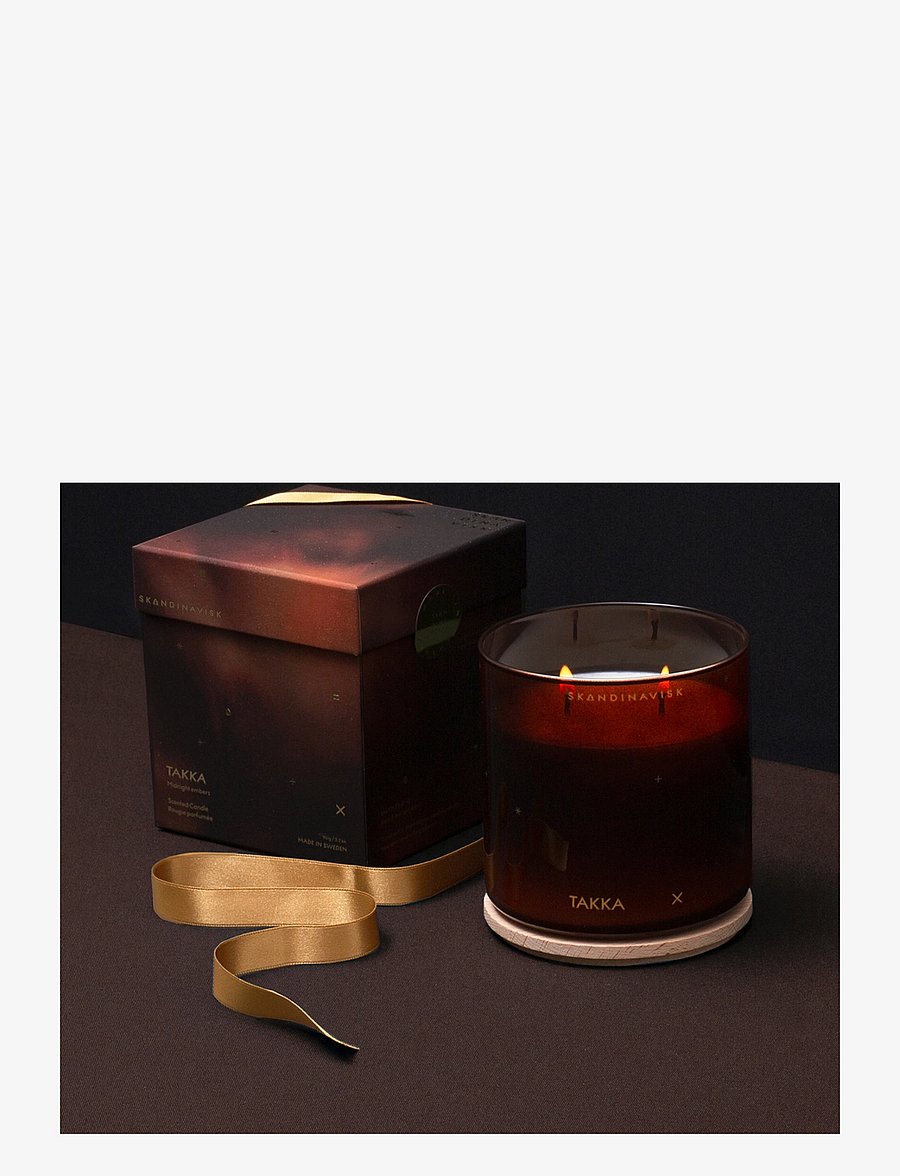 Skandinavisk - TAKKA Seasonal Scented Candle 400g - above 500kr - burnt organe - 5