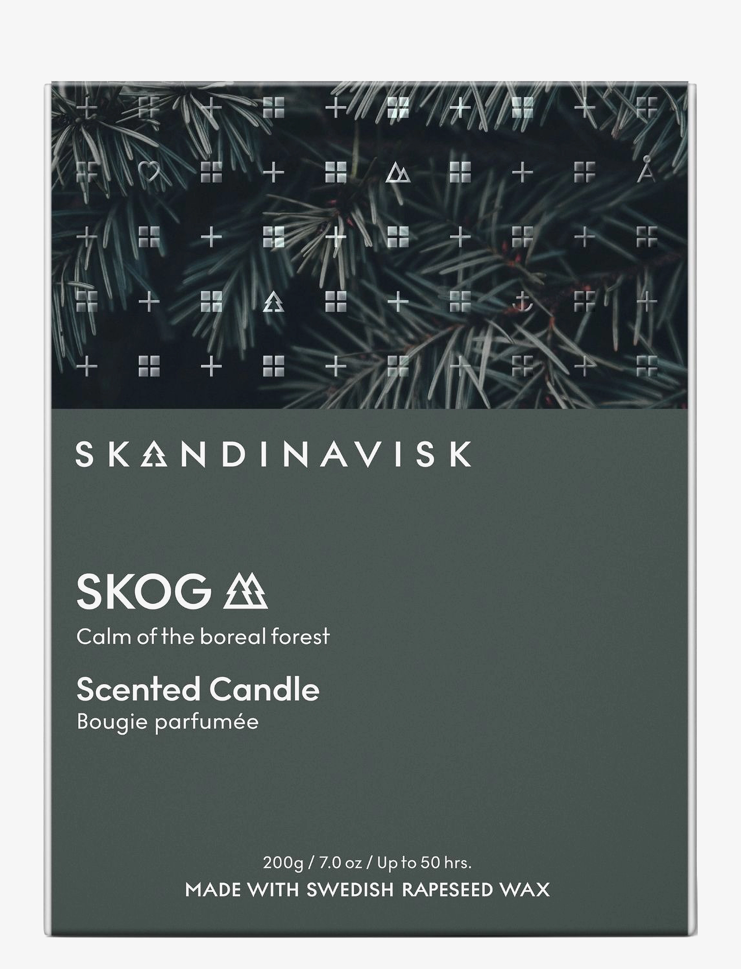 Skandinavisk - SKOG Scented Candle 200g Special Edition - mellem 200-500 kr - forest green - 3