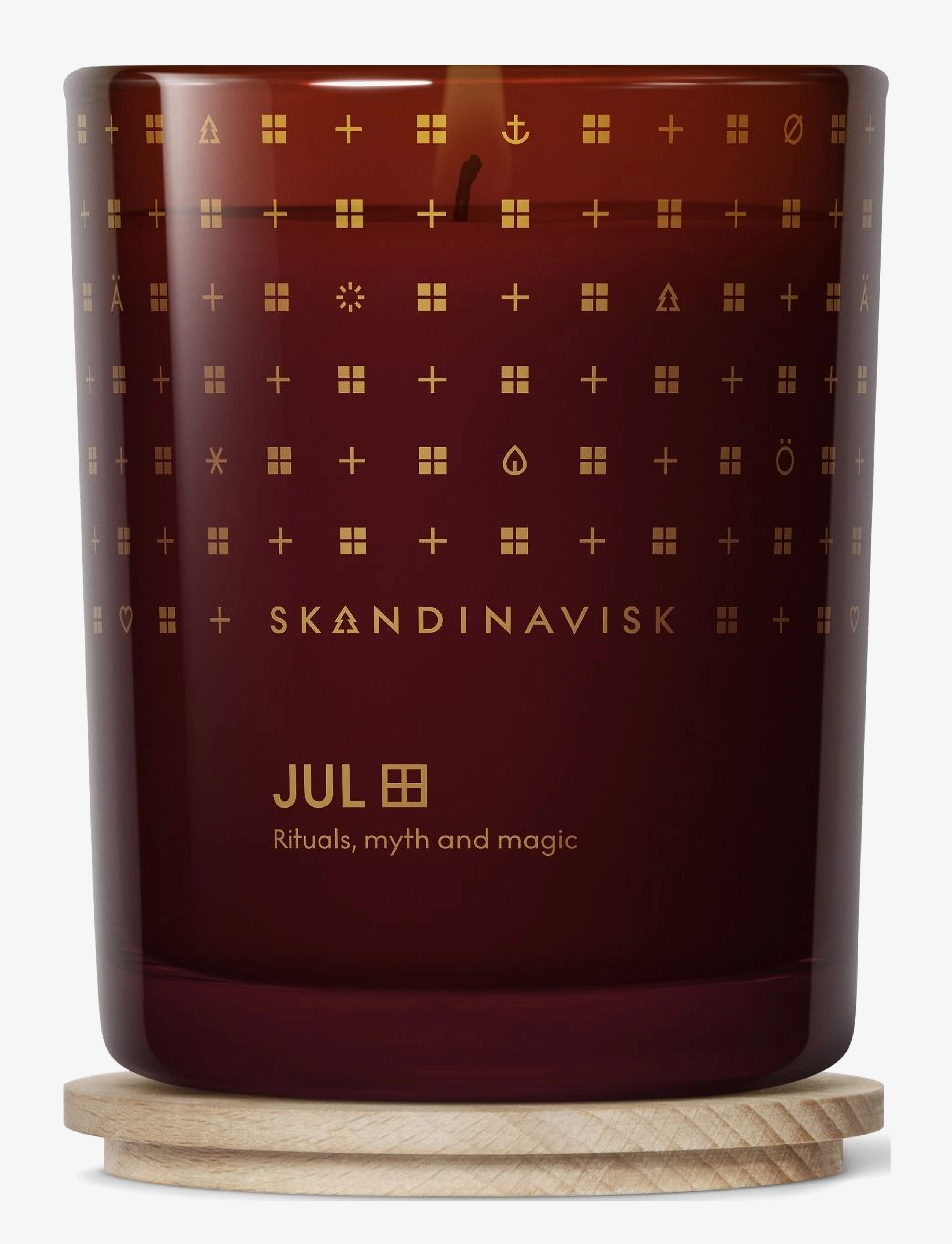 Skandinavisk Jul Special Edition Scented Candle 200G, Scented Candles, Rød, Str: 200 g