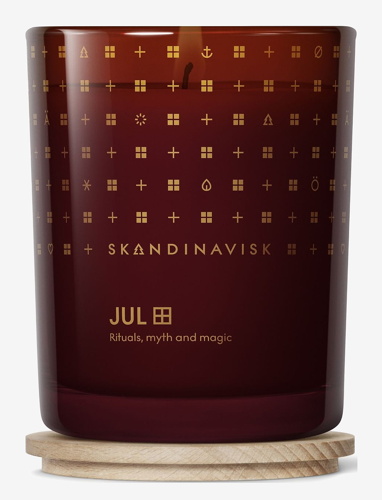 Skandinavisk - JUL Special Edition Scented Candle 200g - above 500kr - merlot red - 1