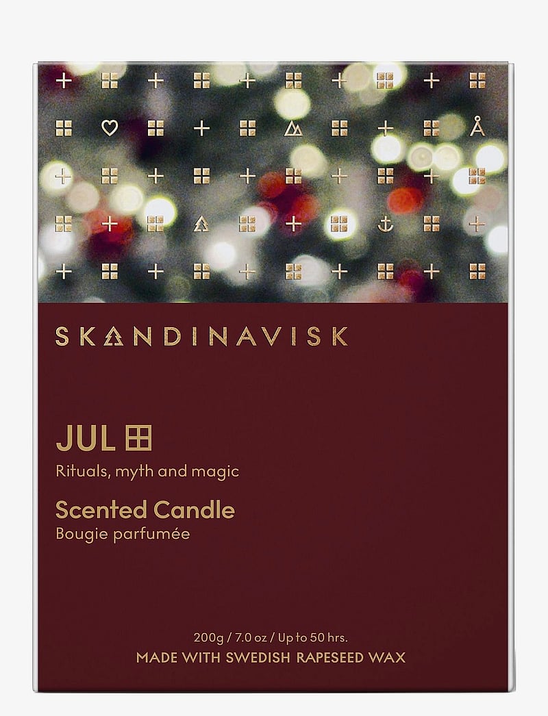 Skandinavisk - JUL Special Edition Scented Candle 200g - above 500kr - merlot red - 3
